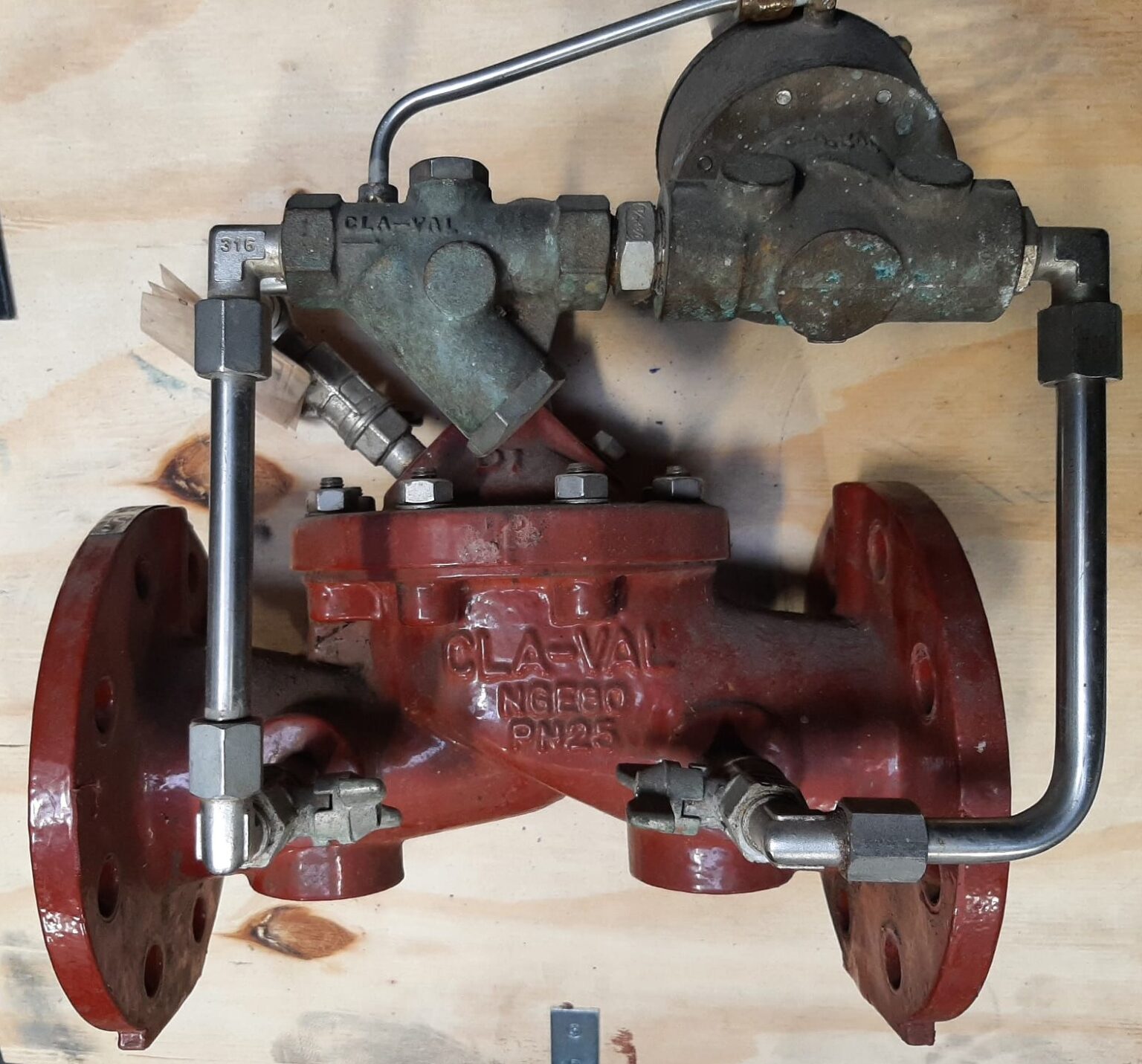 Clayton Valve Pressure Reducing Valve Woodside Fusion