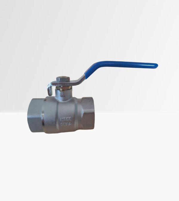 1" Blue Handled Lever Ball Valve